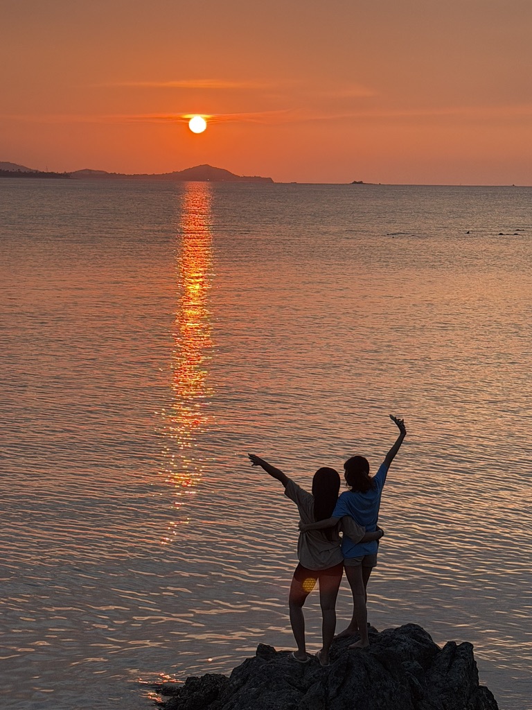 Sunset over Koh Samui